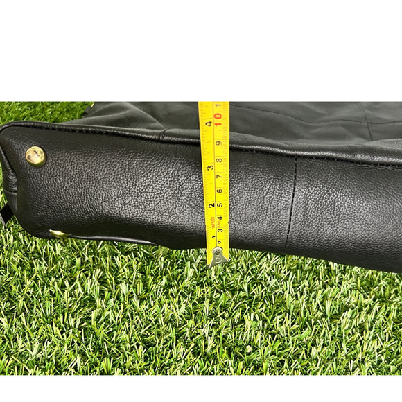 Kooba Everetti Black Leather Fringed Tote Satchel Bag - Perfect Condition - Picture 15 of 17